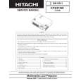 HITACHI CPS370W Instrukcja Serwisowa