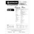 HITACHI VTF861E Instrukcja Serwisowa