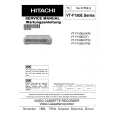 HITACHI VTF155E Instrukcja Serwisowa