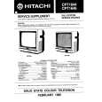 HITACHI CPT1644 Instrukcja Serwisowa
