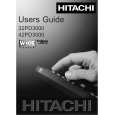 HITACHI 42PD3000 Instrukcja Obsługi