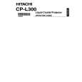 HITACHI CPL300 Instrukcja Obsługi