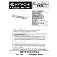HITACHI FT3 Instrukcja Serwisowa