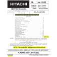 HITACHI AVC20 Instrukcja Serwisowa