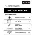HITACHI 60EX01B Instrukcja Obsługi