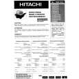 HITACHI C28300 Instrukcja Obsługi