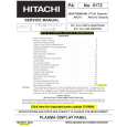 HITACHI AVC51 Instrukcja Serwisowa