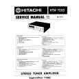 HITACHI HTA-7000 Instrukcja Serwisowa