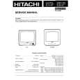 HITACHI CP1411R/T Instrukcja Serwisowa