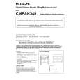 HITACHI CMPAK345 Instrukcja Obsługi
