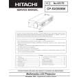 HITACHI CPSX5500W Instrukcja Serwisowa