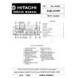 HITACHI CSK310V Instrukcja Serwisowa