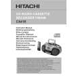 HITACHI CX41E Instrukcja Obsługi