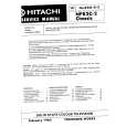 HITACHI CPT1472 Instrukcja Serwisowa