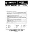 HITACHI D-900 Instrukcja Serwisowa