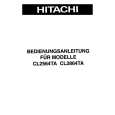 HITACHI CL2564TA Instrukcja Obsługi