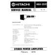 HITACHI HMA-6500 Instrukcja Serwisowa