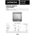 HITACHI C1414R Instrukcja Serwisowa