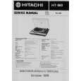 HITACHI HT-860 Instrukcja Serwisowa