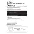 HITACHI CMPAK06 Instrukcja Obsługi