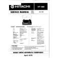 HITACHI HT-660 Instrukcja Serwisowa