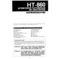 HITACHI HT-860 Instrukcja Obsługi