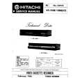 HITACHI VT110E Instrukcja Serwisowa