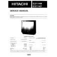 HITACHI CP2114T Instrukcja Serwisowa