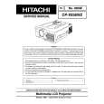 HITACHI CPX938WZ Instrukcja Serwisowa