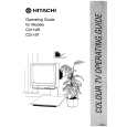 HITACHI C2119T Instrukcja Obsługi