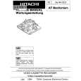HITACHI AF MECHANISM 4412E Instrukcja Serwisowa
