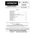 HITACHI 50GX49B Instrukcja Serwisowa