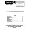 HITACHI C97 CHASSIS Instrukcja Serwisowa