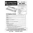HITACHI MXW01 Instrukcja Serwisowa