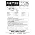 HITACHI DW400 Instrukcja Serwisowa