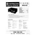 HITACHI HTD-G2 Instrukcja Serwisowa