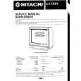 HITACHI C2118R/T Instrukcja Serwisowa