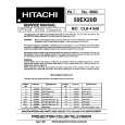 HITACHI 60EX38B Instrukcja Obsługi