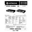 HITACHI HA-3700 Instrukcja Serwisowa