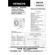 HITACHI RAM60QH4 Instrukcja Serwisowa