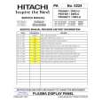 HITACHI DW3-U CHASSIS Instrukcja Serwisowa