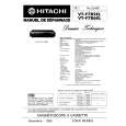 HITACHI VT-F782EL Instrukcja Serwisowa