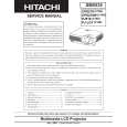 HITACHI PJ510 Instrukcja Serwisowa
