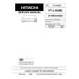 HITACHI VT1600E Instrukcja Serwisowa