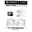 HITACHI P24SW Instrukcja Serwisowa