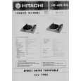 HITACHI HT-40S Instrukcja Serwisowa