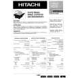 HITACHI CP2893TAN Instrukcja Serwisowa