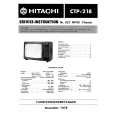 HITACHI CTP218 Instrukcja Serwisowa