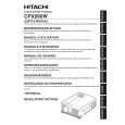 HITACHI CPX990W Instrukcja Obsługi