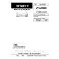 HITACHI VTL2600E Instrukcja Serwisowa